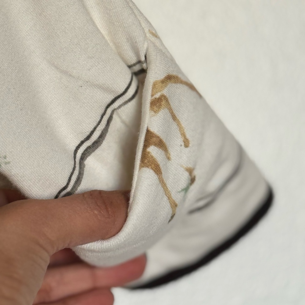 Burt’s Bees Baby NWT Hooded Footie Pajamas 0–3 Months Deer Print - Picture 8 of 10
